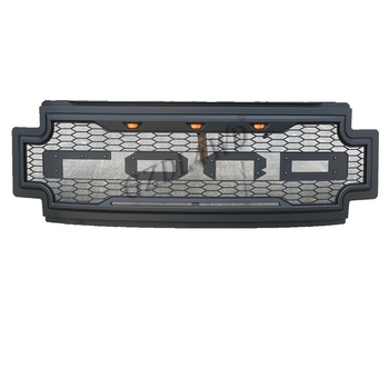2019 Ford F250 Super Duty Raptor Grill Mesh With Amber Lights  / Truck Accessories