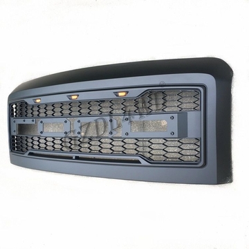 Easy To Install Front Grill Mesh For Ford Super Duty F250 2008 2010 With Lights / F350 Raptor Grill