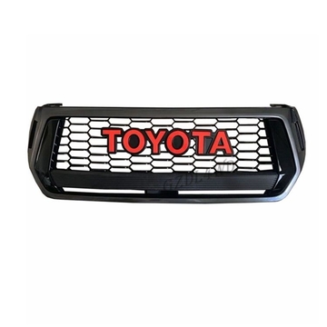 Automotive Front Grill Mesh TRD For TOYOTA HILUX REVO 2019 Rocco Modified Grill