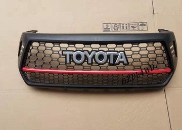 Elegant Toyota Logo Front Grill Mesh For Hilux Revo Rocco 2018 Raptor Conversion Style