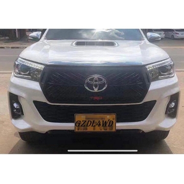 Netrual Packing TRD Front Grille For Toyota Hilux Revo Rocco 2018 2019 Rocco Grill
