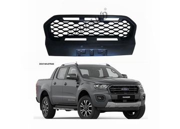 Ford Ranger PX3 Wildtrak Front Grill Mesh Matte Black With FORD Letters