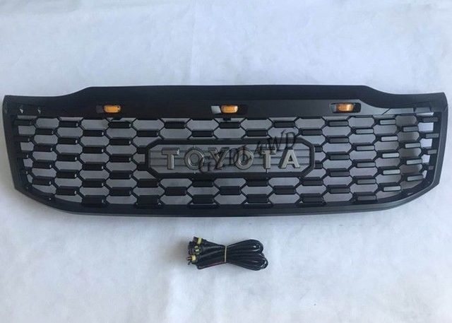 Toyota Hilux Vigo Champ Front Grill Mesh With LED / 4x4 Auto Parts