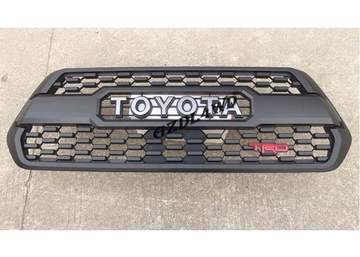 ABS Front Mesh Grill For Toyota Tacoma Grill 2016 + 2017 With Letter And TRD Logo