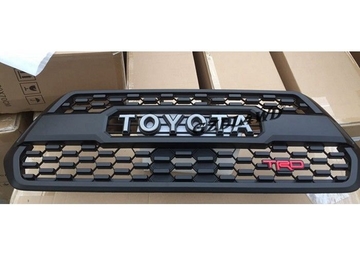 ABS Front Mesh Grill For Toyota Tacoma Grill 2016 + 2017 With Letter And TRD Logo