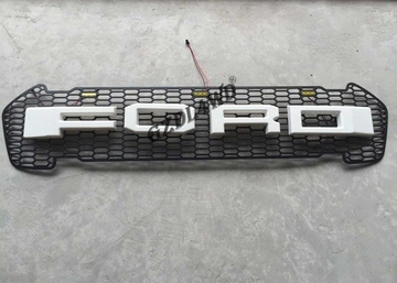 Ranger PX2 T7 2015 Onwards Front Grille With 3 Yellow LED Lights