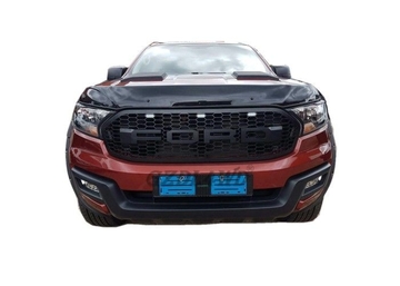 Red / Matt Black  Everest Front Grill 2015 Onwards With Automobile Standard ABS Plastic