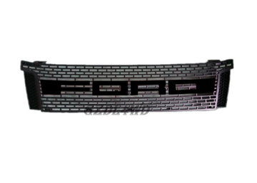 Exterior Body Kit Car Front Grill Mesh Matte Black For Ranger Pickup 2012 - 2014