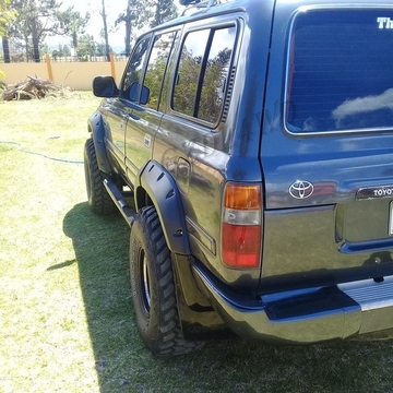 Textured Black Wheel Arch Flares / DL4WD 80 Series Land Cruiser Toyota Fender Flares