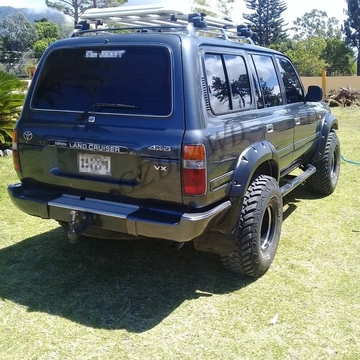 Textured Black Wheel Arch Flares / DL4WD 80 Series Land Cruiser Toyota Fender Flares