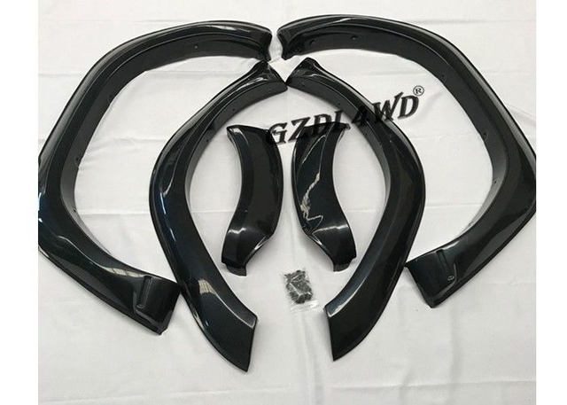 TRD Style ABS Plastic Wheel Arch Flares For Toyota Hilux Revo 2016 / Revo Accessories