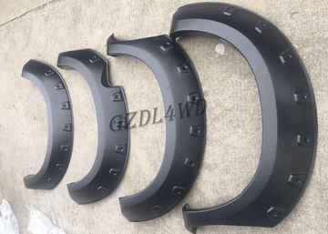 Bolt On Style ABS Fender Flares For Toyota Hilux Vigo 2012-2014 4x4 Auto Parts / Wheel Eyebrow