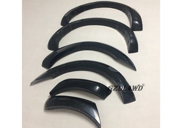 Gloss Black Wheel Arch Trim Fender For  Ranger T7 PX2 Wildtrak 2015 - 2017 GZDL4WD