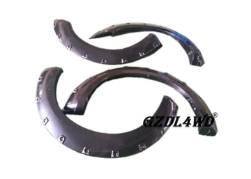 Black 4x4 Wheel Arch Flares Accessories For Nissan Navara Frontier D40 05 - 12