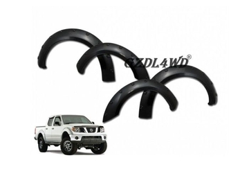 Black 4x4 Wheel Arch Flares Accessories For Nissan Navara Frontier D40 05 - 12