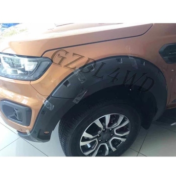 Ford Ranger t8 2019 Wildtrack Fender Flare Abs 3m Tape With Sensors Holes