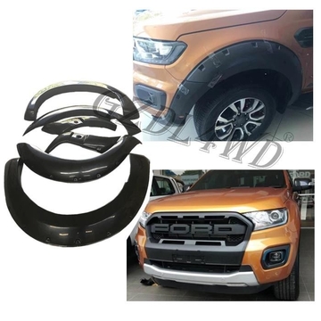 Ford Ranger t8 2019 Wildtrack Fender Flare Abs 3m Tape With Sensors Holes