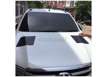 4x4 Hilux Revo Car Hood Scoop Auto Body Parts ABS Plastic With Self Adhesive Tape